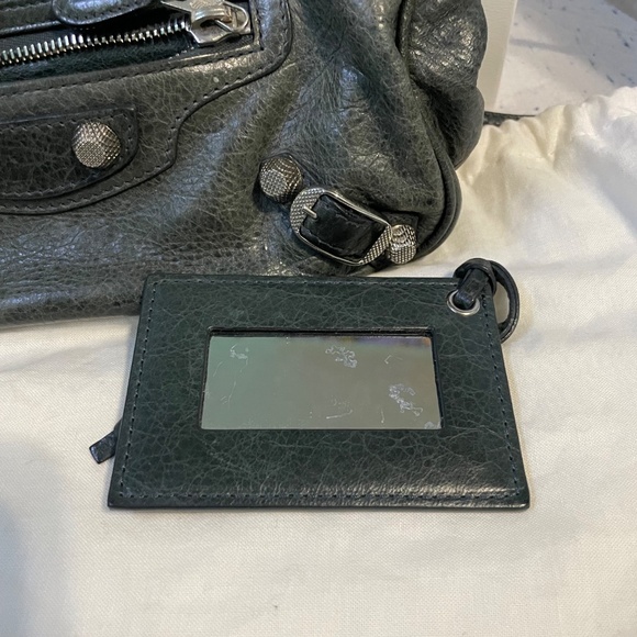 Balenciaga Dark Green Hip Bag - Picture 5 of 11